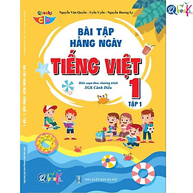 Sách - Bài Tập Hằng Ngày Tiếng Việt Lớp 1 - Cánh Diều - Tập 1 (1 cuốn)