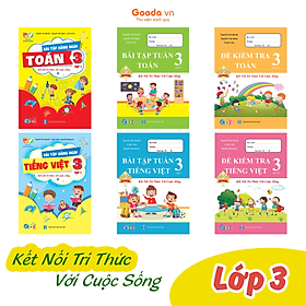 Combo Bài Tập Hằng Ngày, Bài Tập Tuần và Đề Kiểm Tra Toán, Tiếng Việt Lớp 3 - Kết Nối Tri Thức Với Cuộc Sống - Học kì 1