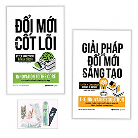 [Download Sách] Combo Giải Pháp Cho Đổi Mới Và Sáng Tạo (Tái Bản 2018) + Đổi Mới Từ Cốt Lõi (Tái Bản 2018) - (Tặng Bookmark PĐ)