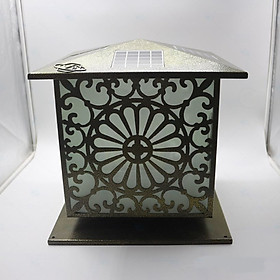 Mua Đèn gắn trụ cổng năng lượng mặt trời 40x40cm