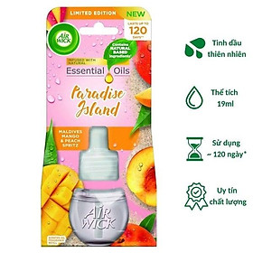 Chai tinh dầu cắm điện Air Wick Refill AWK2458 Maldives Mango & Peach