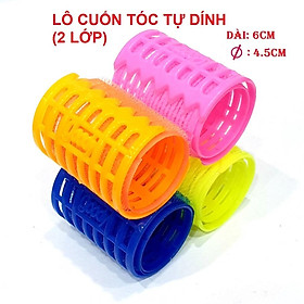 Lô Cuốn Tóc Tạo Kiểu Tự Dính Có Kẹp Cố Định Tóc Loại Tốt