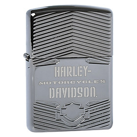 Bật Lửa Zippo Armor Harley Davidson Motorcycles Black Ice 29165