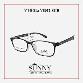 Gọng kính nam nữ V-idol V8052 chính hãng, thiết kế dễ đeo bảo vệ mắt