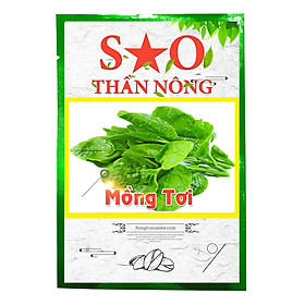 Hạt Giống Rau Mồng Tơi cao sản - Hạt giống rau Sao thần Nông