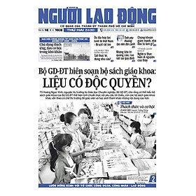 Nhật báo Người Lao Động từ ngày 25-9-2023 đến 1-10-2023