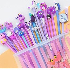 Set 20 cây bút gel hình thú cute