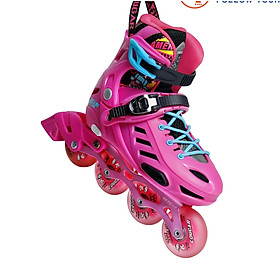 Giày Patin COUGAR MZS 313 hàng chính hãng cao cấp có 4 bánh phát sáng dành cho bé từ 3 tuổi đến 15 tuổi boot có thể tháo rời để giặt trò chơi lành mạnh giúp bé tăng cường sức khoẻ phát triển chiều cao