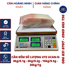 Mua Cân đếm số lượng điện tử UTE UCA-N 3kg  6kg 15kg  30kg. Chính xác cao (cân điện tử tích điện)   CÂN HOÀNG MINH PHÁT