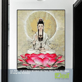 Tranh treo tường tự tô màu số hóa DALI Tranh Phật giáo P019