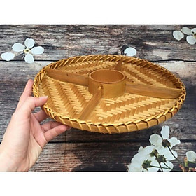 Mua Mẹt tre chia ngăn đựng đồ ăn đẹp mắt giá rẻ