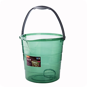 Mua xô nhựa tròn có quai và chống rơi 12L/16L  nhựa trong suốt