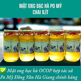 MẬT ONG BẠC HÀ OCOP HÀ GIANG CHÍNH HÃNG 1 LÍT, MẬT ONG PO MỶ ĐẶC SẢN CAO NGUYÊN ĐÁ HÀ GIANG