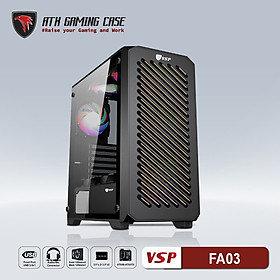 Mua Case máy tính gaming VSP FA03 Đen - Hàng chính hãng