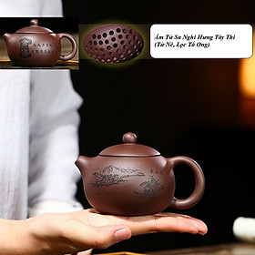 Mua Ấm Tử Sa Nghi Hưng Tây Thi (Tử Nê  Lọc Tổ Ong)