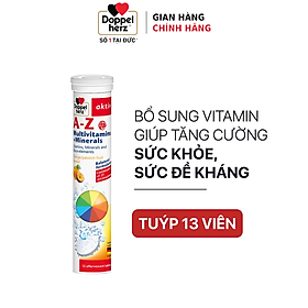 Viên sủi bổ sung 21 Vitamin và khoáng chất Doppelherz A-Z Fizz Multivitamins and Minerals (Tuýp 13 viên)