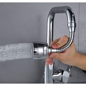 Mua Đầu Vòi Xoay 360 Inox Có 2 Chế Độ Bật Nước
