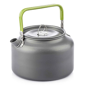 0.8L/1.2L/1.8L Outdoor Camping Kettle Aluminum Tea Kettle Coffee Pot with Carry Bag