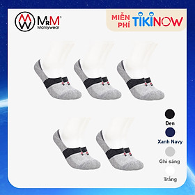 Combo 5 Đôi Tất Hài(Lười) Cùng Màu Cotton Thương Hiệu MRM Manlywear