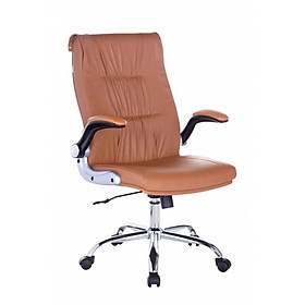 Ghế Trưởng Phòng Tay Điều Chỉnh Chân IB344 Ibie - Nâu