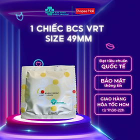 Bao cao su gia đình VRT size nhỏ 49mm trải nghiệm 1 chiếc