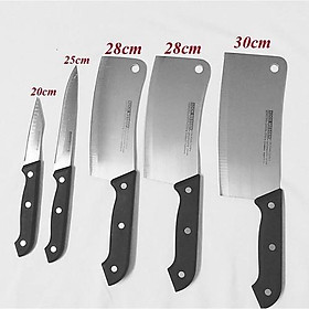 BỘ DAO KITCHEN KNIFE 5 MÓN THÁI LAN SIÊU ĐẸP