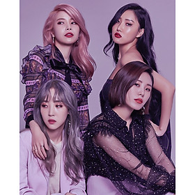 Poster 8 tấm A4 Mamamoo nhóm nhạc idol Kpop tranh treo album ảnh in hình đẹp (MẪU GIAO NGẪU NHIÊN)