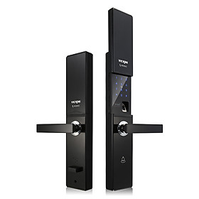 Mua Khóa cửa điện tử VICKINI 39801.001 OBP đen mờ. Mở bằng Vân tay  mật mã  thẻ từ  chìa cơ. Hàng chính hãng