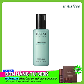 Sữa dưỡng Innisfree Forest for men Fresh Lotion 140ml - 131170816