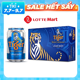Thùng Bia Tiger 24 Lon (330ml / Lon)