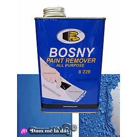 Tẩy màu sơn - làm sạch lớp sơn paint remover Bosny