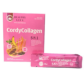 Đông trùng hạ thảo CordyCollagen - Giúp da sáng, khỏe, mịn màng, Điều hòa nội tiết tố nữ, Giảm stress, Tăng cường sinh lý nữ