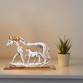 Modern Standing Horse Statue Art Sculpture Home Tabletop Decorations Artwork
