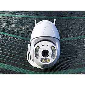Camera wifi ngoài trời xoay 360 chống nước CARECAM CC8031 Bản Nâng Cấp Của 20HS, 3.0 MPx 1080P có kết nối máy tính, smart TV, Hàng nhập khẩu