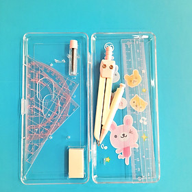 Bộ compa eke,thước kẻ 9016.
