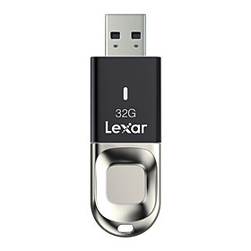 Lexar F35 256GB USB Flash Drive USB3.0 Metal Fingerprint Encryption U Disk 300MB/s Reading Speed for PC Laptop