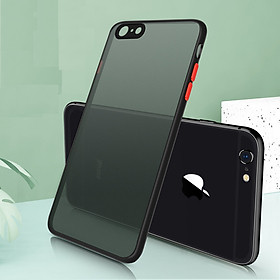 Ốp lưng trong nhám viền Shield Matte Color bảo vệ camera cho iPhone 6/ 6s