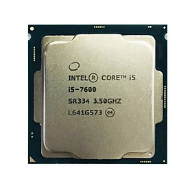 Mua Bộ Vi Xử Lý CPU Intel Core I5-7600 (3.50GHz  6M  4 Cores 4 Threads  Socket LGA1151  Thế hệ 7) Tray chưa Fan - Hàng Chính Hãng