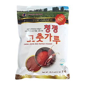 1KG Ớt Bột Vảy Hàn Quốc Cheng Jeong - Thương Hiệu Nong Woo Hàn Quốc