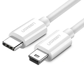 Mua Cáp TypeC sang Mini USB cao cấp 1.5M màu Trắng Ugreen UC40418US142 Hàng chính hãng