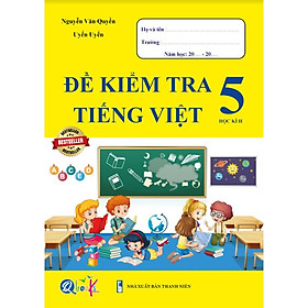 Sách – Combo Đề Kiểm Tra Toán và Tiếng Việt 5 – Học Kì 2