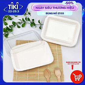 Mua 50 Hộp Đựng Thức Ăn Bằng Giấy FEST Nhập Khẩu Thái Lan  An Toàn Cho Sức khỏe - CHÍNH HÃNG (Tặng móc khóa KETI LO) HN001