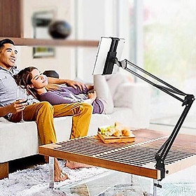 Mua GIÁ ĐỠ MÁY TÍNH BẢNG  ĐIỆN THOẠI ĐA NĂNG KẸP ĐẦU GIƯỜNG CHUẨN TỐT - Hàng chính hãng