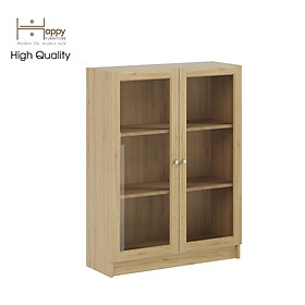 Mua  Happy Home Furniture  CATY  kệ sách 3 tầng cửa kính   80cm x 30cm x 106cm (DxRxC)  KSA_012