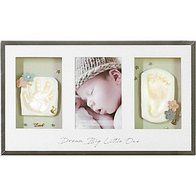 OnceBaby Hộp quà khung ảnh in hình tay chân cho bé (treo tường/ để bàn)