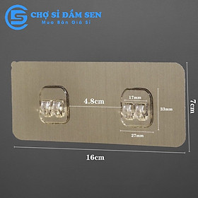 Mua Miếng dán tường kệ sắt  miếng dán tường thay thế kệ hình chữ nhật  kệ góc nhà tắm  nhà bếp G383-MDkesat