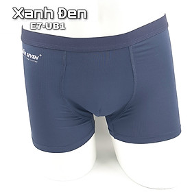 Quần lót nam Boxer co giãn 4 chiều, lưng thun nhỏ, công nghệ thoáng khí - màu Xanh đen - XXL