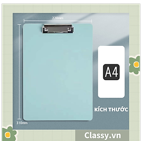 Bảng kẹp file hồ sơ, tài liệu kích thước giấy A4 Bìa trình ký Classy Basic PK1534