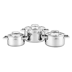 Bộ nồi inox liền khối Elmich Trimax Eco EL-8000