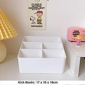 Mua Kệ để bàn nhựa đựng đồ dùng cá nhân hộp để đồ dùng đa năng nhiều ngăn chắc chắn